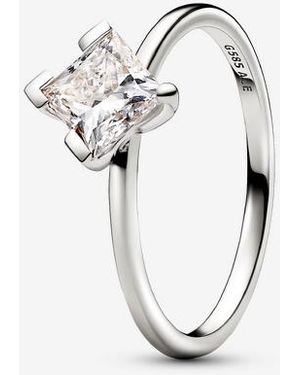 PANDORA Nova 14K Lab-Grown Diamond Ring - Metallic