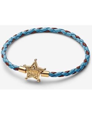 PANDORA Disney Pixar Toy Story Sheriff Star Bracelet - Blue