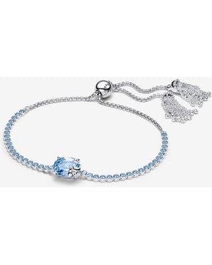 PANDORA Bridgerton Bee Slider Tennis Bracelet - Metallic