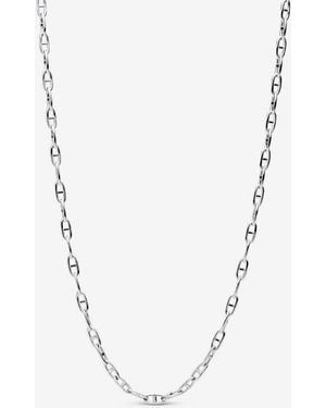 PANDORA Anchor Chain Necklace - Metallic