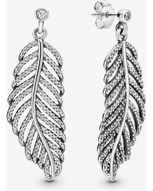 PANDORA Light As A Feather Earrings - Multicolour