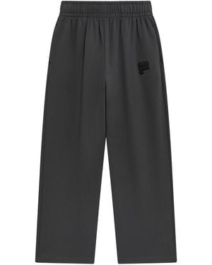 PANGAIA Straight Leg Track Pants—Smoked - Gray