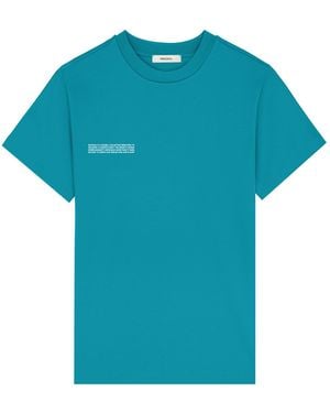 PANGAIA Interlock T-Shirt—Malachite - Blue