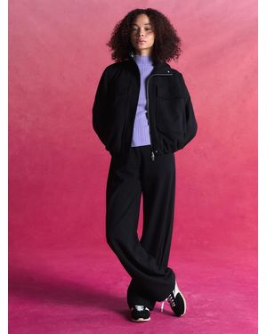 PANGAIA Wool Jersey Pants - Black