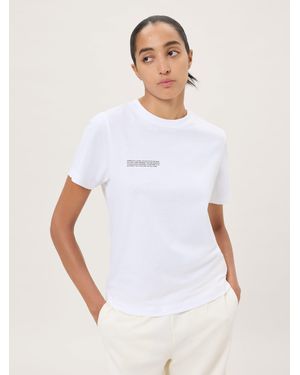 PANGAIA Midweight T-Shirt - White