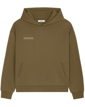 PANGAIA 365 Heavyweight Soft Organic Cotton Hoodie—Soil - Green