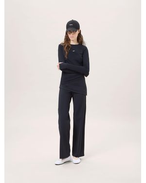 PANGAIA Interlock Overskirt Pants - Natural