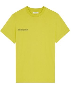 PANGAIA 365 Midweight T-Shirt—Auroral - Yellow