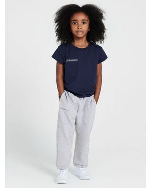 PANGAIA Kids' Midweight T-Shirt - Blue
