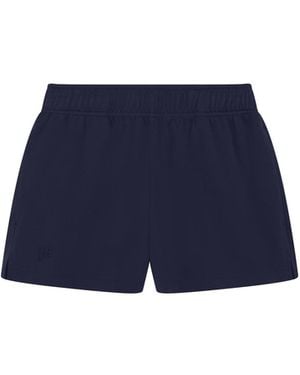 PANGAIA Cotton Shorts—Midnight - Blue