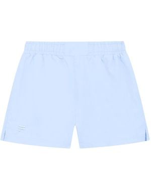 PANGAIA Cotton Poplin Shorts—Wildflower - Blue