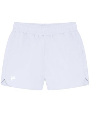PANGAIA Recycled Nylon Shorts—Ice - White