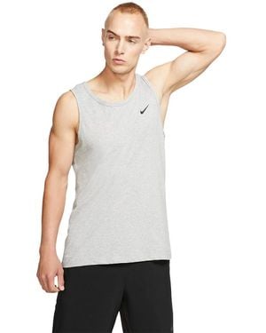 Nike Dri-fit Training Tank - White