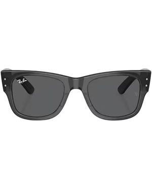 Ray-Ban Mega Wayfarer Sunglasses - Gray