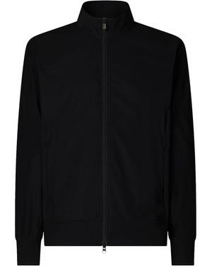 Save The Duck Mens Tulio Zip-up Sweatshirt - Black