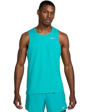 Nike Dri-fit Miler Tank - Blue