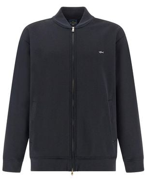 Paul & Shark Zip‑Up Sweatshirt - Blue
