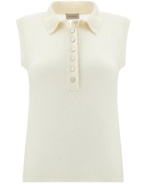 Paul & Shark Wool And Cashmere Polo Shirt - White