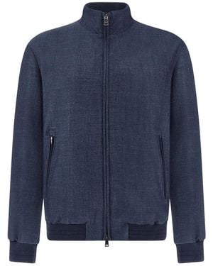 Paul & Shark Jersely Blouson - Blue