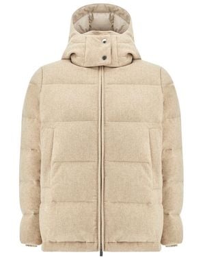 Paul & Shark Cashmere Down Jacket - Natural