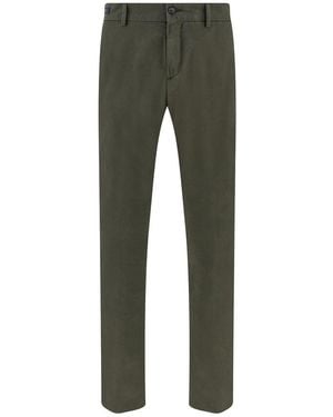 Paul & Shark Bellagio Stretch Cotton Trousers - Green