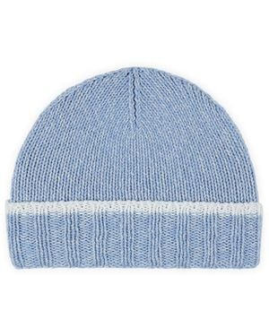 Paul & Shark Wool Cashmere Beanie, Forever - Blue