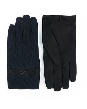 Paul & Shark Handschuhe Aus Leder Und Typhoon, Mann, Größe - Blau