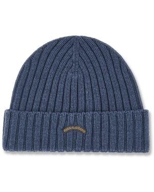 Paul & Shark Wool Beanie - Blue