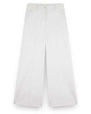 Paul & Shark Wide-Leg Pants - White