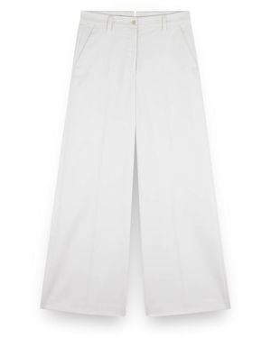 Paul & Shark Wide-Leg Pants - White