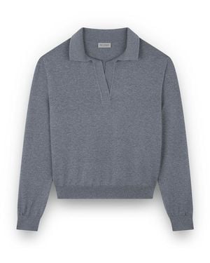 Paul & Shark Polo Aus Wolle Und Kaschmir, Frau, Größe - Grau