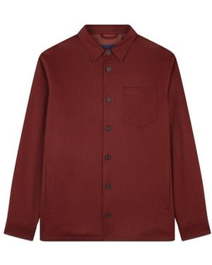 Paul & Shark Cashmere Overshirt - Red