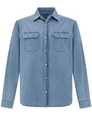Paul & Shark X‑Soft Overshirt - Blue