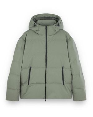 Paul & Shark Typhoon Platinum Down Jacket - Green