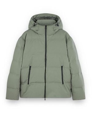 Paul & Shark Typhoon Platinum Down Jacket - Green