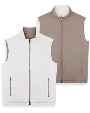 Paul & Shark Typhoon Platinum Double Face Vest - Multicolor