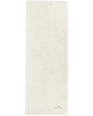 Paul & Shark Cotton Scarf With Striped Pattern - Natural