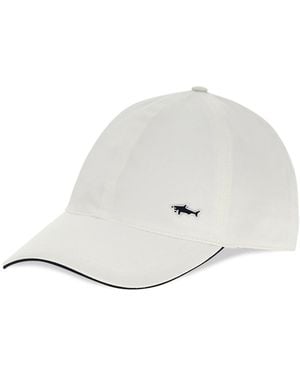 Paul & Shark Cotton Baseball Cap - White