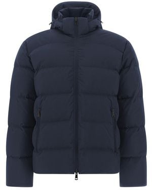 Paul & Shark Typhoon Platinum Down Jacket - Blue