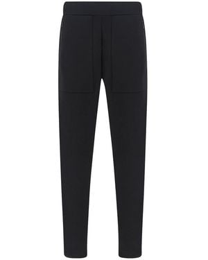 Paul & Shark Hose Aus Supima-Baumwolle Mit Alcantara-Details, Mann, Größe - Schwarz