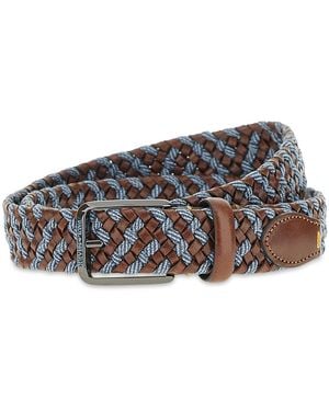 Paul & Shark Braided Belt - Multicolour