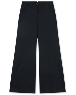 Paul & Shark Pantalone Wide Leg - Blu