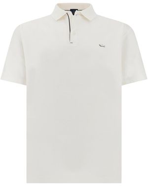 Paul & Shark Aqua Touch Cotton Polo Shirt - White