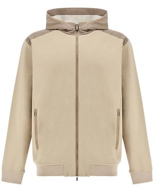 Paul & Shark X‑Soft Zip‑Up Sweatshirt - Natural