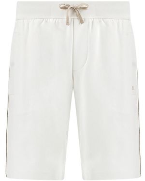 Paul & Shark X‑Soft Bermuda Sweatshorts - White
