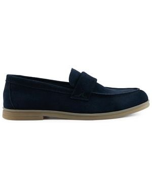 Paul & Shark Riviera Suede Loafer - Blue