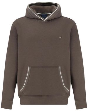Paul & Shark Supima Cotton Hoodie - Gray