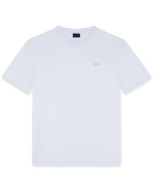 Paul & Shark Perlé Cotton T-Shirt - White