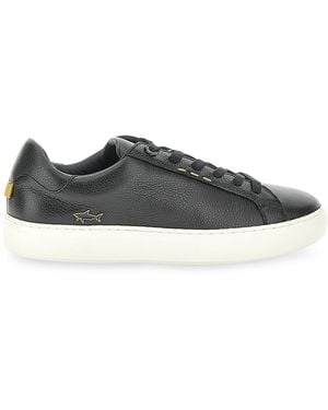 Paul & Shark Shark Icon Trainers - Black