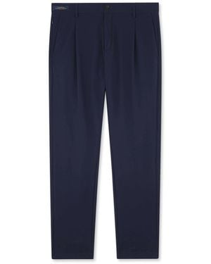 Paul & Shark Dynamic Stretch Pants With Drawstring - Blue
